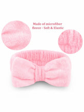 Cargar imagen en el visor de la galería, Spa Headband + 2 Bath Wristbands - Facial Care Accessories Set
