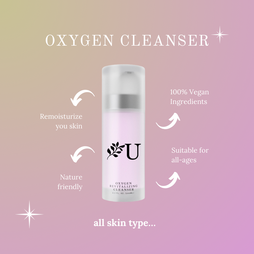 Oxygen Revitalizing Cleanser - Energizing Facial Cleanser – U Made for you