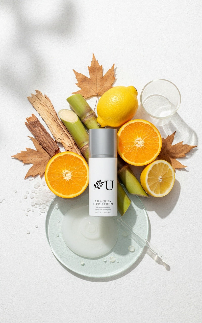 Sérum Lipo AHA/BHA - Sérum Exfoliante Facial con Ácidos